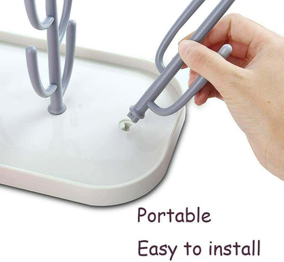 Magik Portable Baby Bottle Drying Rack in Beige (photo 4)