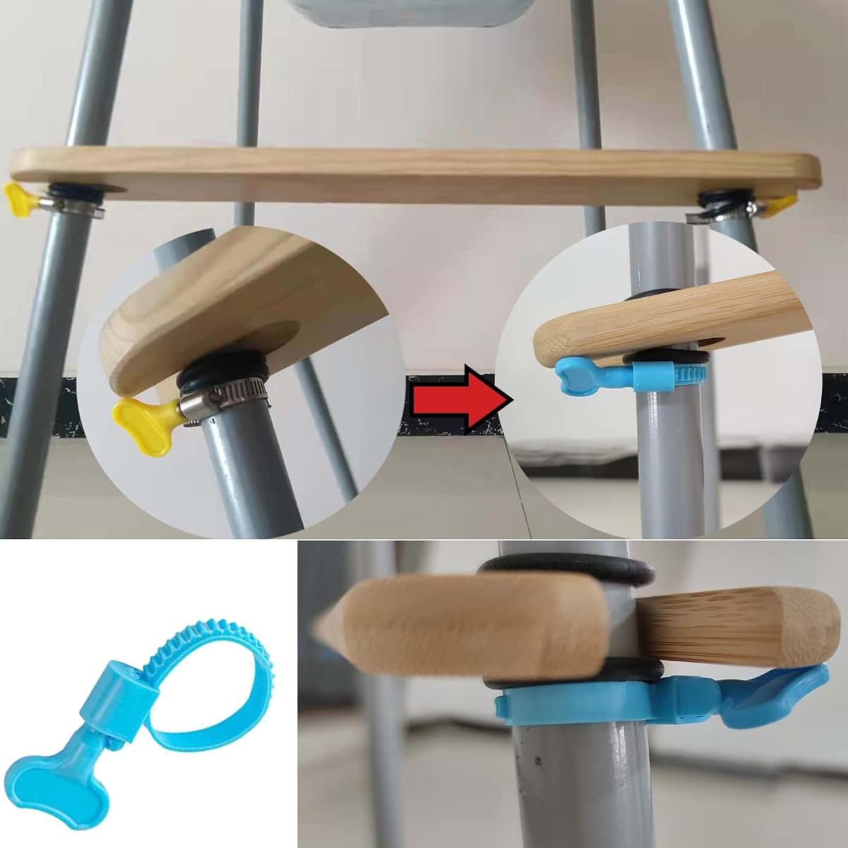 HANH High Chair Footrest Compatible With IKEA Antilop (photo 3)