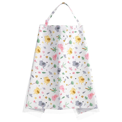 Susade Muslin Nursing Cover for Breastfeeding with Breathable Arched Neckline