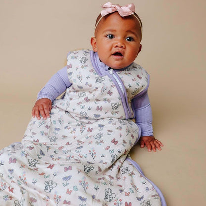 Copper Pearl Baby Sleep Sack, Minnie Mouse's Bowquet - 0.5 TOG Sleeveless Wearable Blanket for 18-24 Months