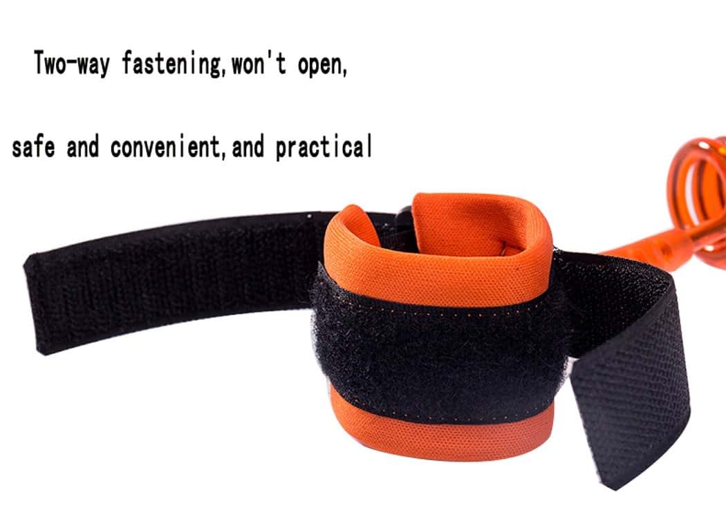 Hillento Baby Child Anti Lost Safety Wrist Link Harness Strap Rope Leash - Orange (photo 3)