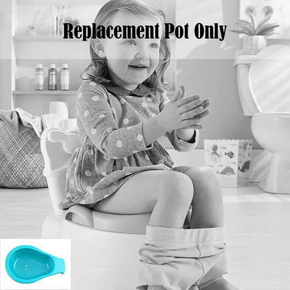 Fisher-Price Replacement Teal Pot For Sea Me Flush Potty GMP68