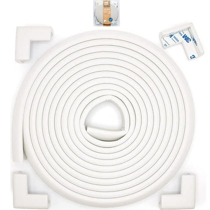 Roving Cove Slimfit Edge Protector, Baby Proofing Guard, Oyster White