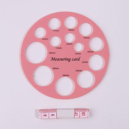 Houniixie Silicone Breastpump Flange Sizing Ruler for Nipple Measurement (photo 3)