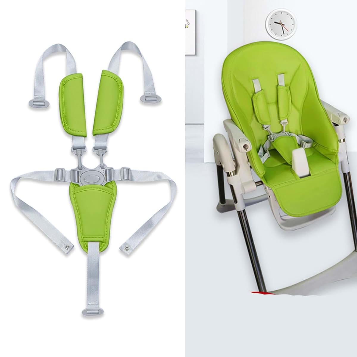 Vdaxvme Nylon 5 Point Harness With PU Cushioned Shoulder Straps (photo 2)