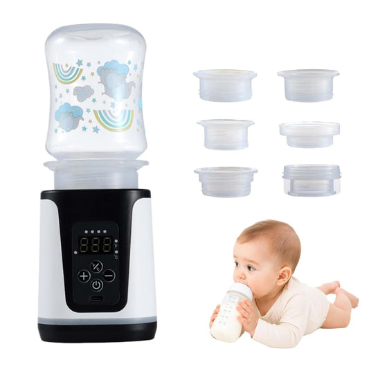 Enegg Portable Baby Bottle Warmer - Dual Heating Modes for Breast Milk & Formula Water, Up to 15 Warmings On-the-Go