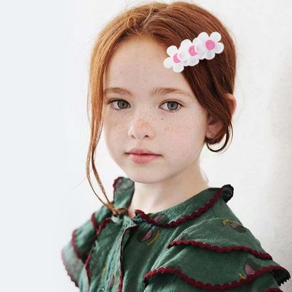BabyOneStop Sunflower Snap Hair Clips Yellow Daisy Flower Hairpins