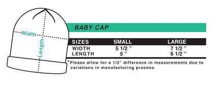 Inktastic Light Pink Donut Baby Beanie Hat for Infants