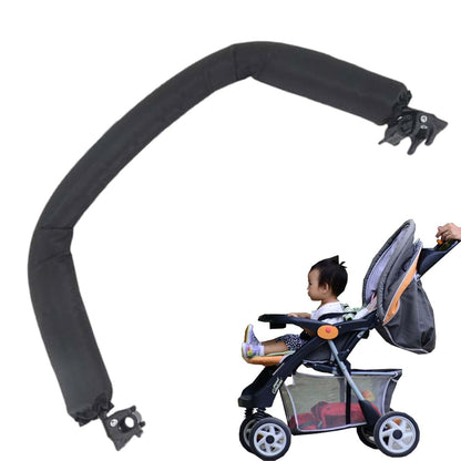 Stroller Snack Tray with Cup Holder, Adjustable Universal Bumper Bar