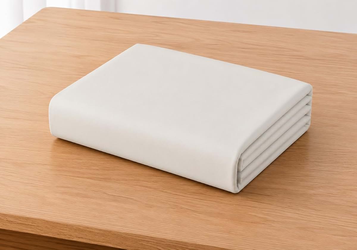 Bassinet Sheets for Baby/Infant Deep Fitted Soft Jersey Knit by Abstract 16" x 32" (Solid Ivory) (photo 4)