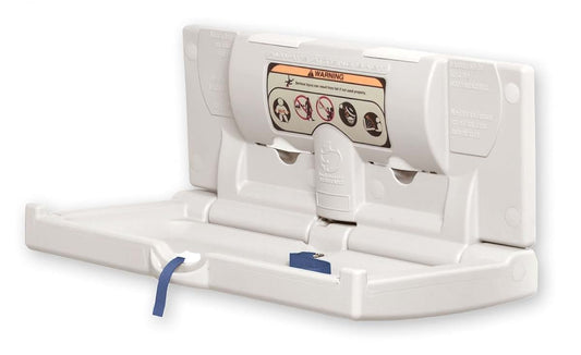World Dryer DryBaby Changing Station, Gray