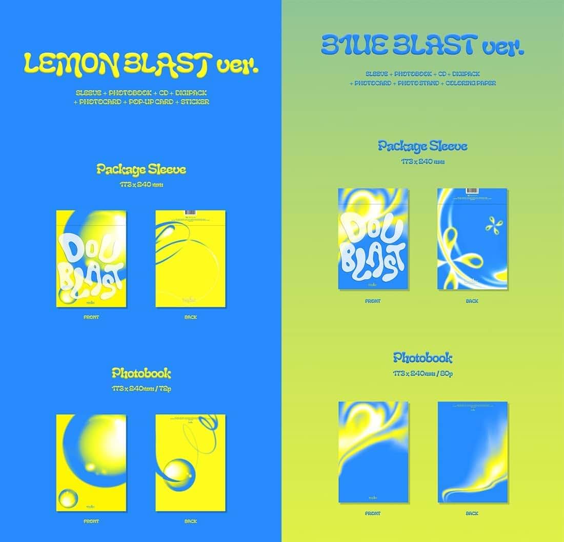 Kep1er DOUBLAST 2nd Mini Album Contents Set