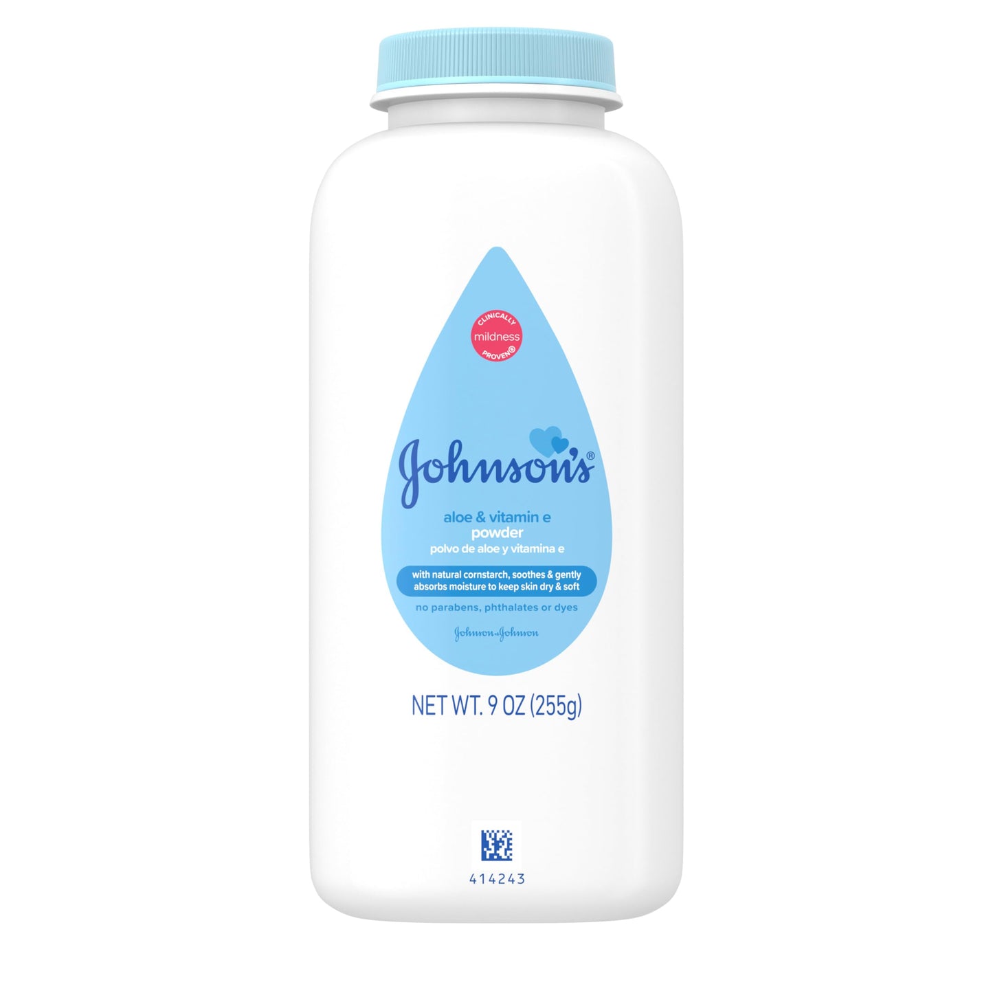 Johnson's Cornstarch Baby Powder Aloe & Vitamin E