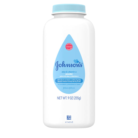 Johnson's Cornstarch Baby Powder Aloe & Vitamin E