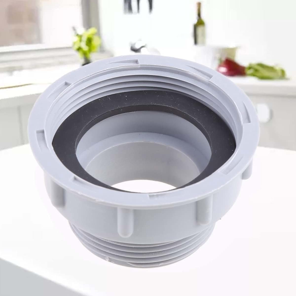 MHADBKH Professional Kitchen Silk Dish Basin Adapter Reducer Drain Pipe Joint Fitting Thread Hose Connector Accessories (photo 2)