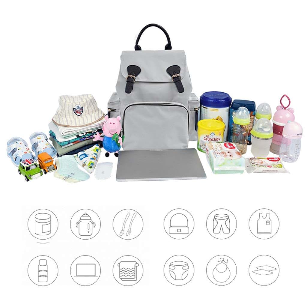 ASWRTYJO Mummy Bag Large Capacity Lightweight Backpack (photo 2)
