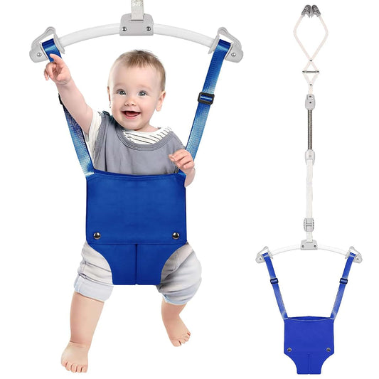 MYYOODI Baby Doorway Jumper With Adjustable Straps And Soft Seat Bag