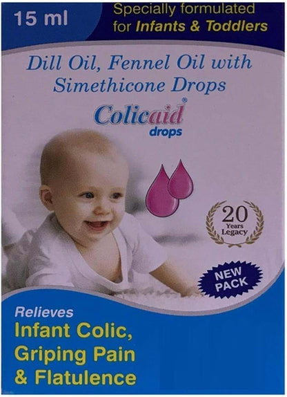 MU Colicaid Drops - Bottle of 15ml