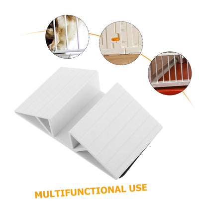 Zerodeko Pet Gate Support Feet - Triangle Reinforcement Fittings