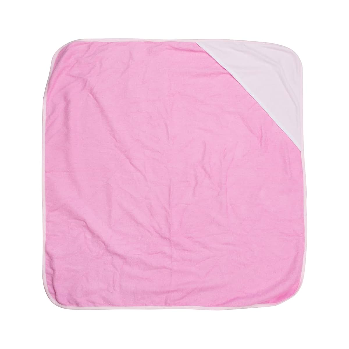 Craft Express Sublimation Blank Hooded Baby Towel, 35 x 35 Inch, Set of 2 for Personalization