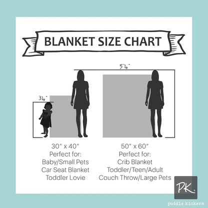 CarefreeTees Personalized Baby Name Blanket Monogrammed (photo 3)