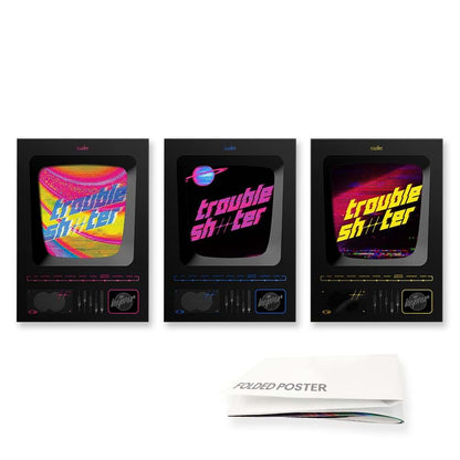 Kep1er 3rd Mini Album TROUBLESHOOTER Photobook Set Ver + Poster