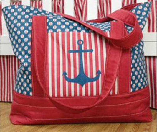 Shabby Fabrics Ahoy! It's A Boy! Diaper Bag Pattern