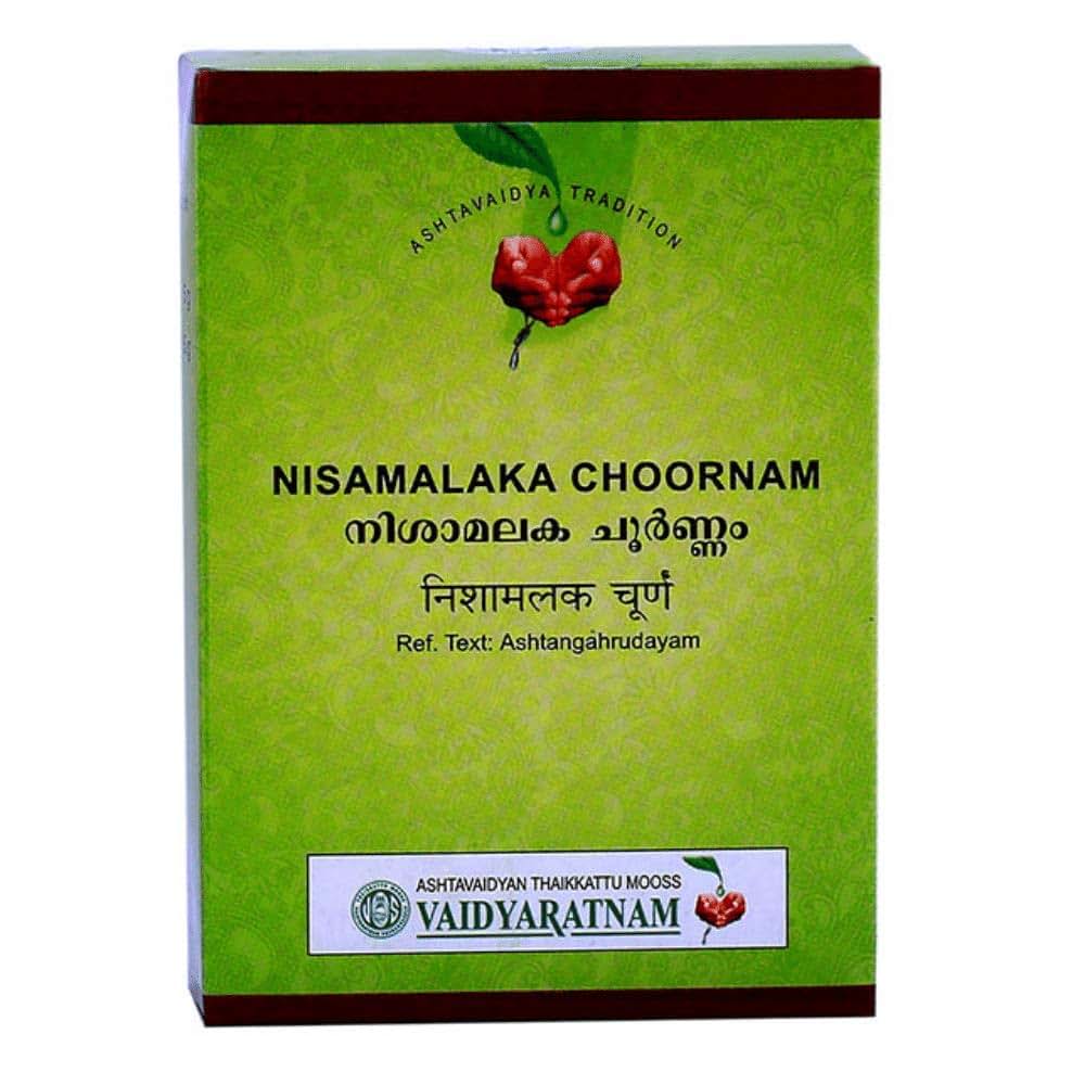 Vaidyaratnam Nisamalaka Choornam 100 g (Pack Of 5) Ayurvedic herbal products, Ayurvedic Organic products, Vaidyaratnam