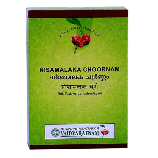 Vaidyaratnam Nisamalaka Choornam 100 g (Pack Of 5) Ayurvedic herbal products, Ayurvedic Organic products, Vaidyaratnam