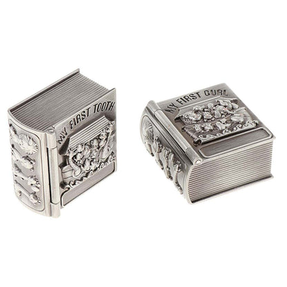 lahomia My First Tooth Curl Trinket Box Set Keepsake Baby Shower Birthday Gifts (photo 4)