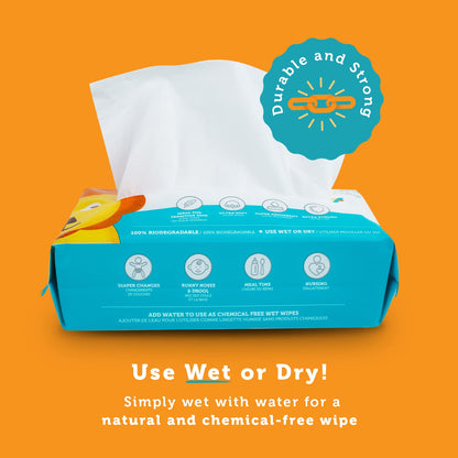Whoopsie Wipes Pure Cotton Dry Wipes
