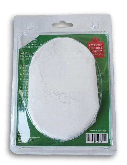 Christmas Crafts Plaster Handprint Ornament Kit - Makes 1
