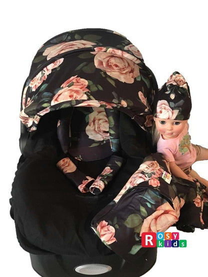 BabyOneStop 9-Piece Infant Car Seat Cover and Accessory Set