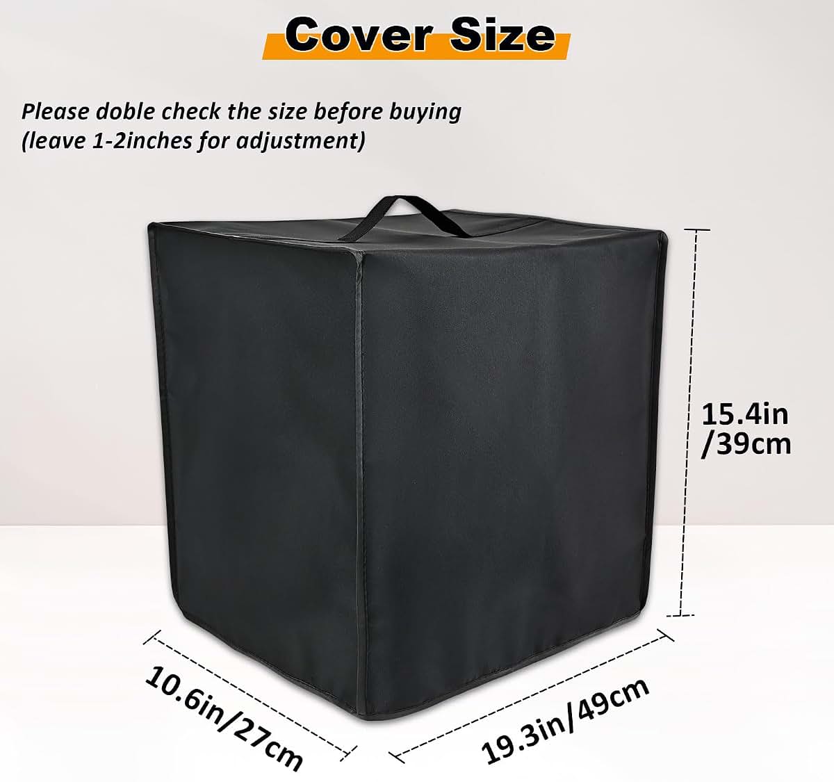 Dust Cover for Bottle Washer | Protective Nylon Case for Sterilizer