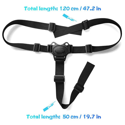 Horett Adjustable 3-Point Harness Baby High Chair Safety Belt (photo 2)