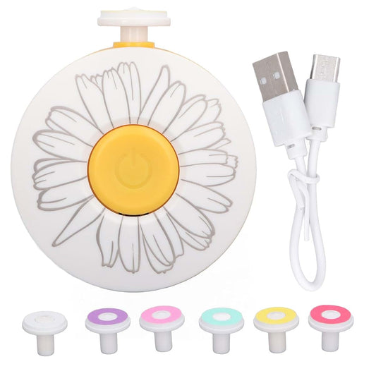 XHTLLO Rerechargeable Baby Nail Grinder, Silent Electric Nail Polishing Tool for Newborns, Infants, Toddlers, and Kids