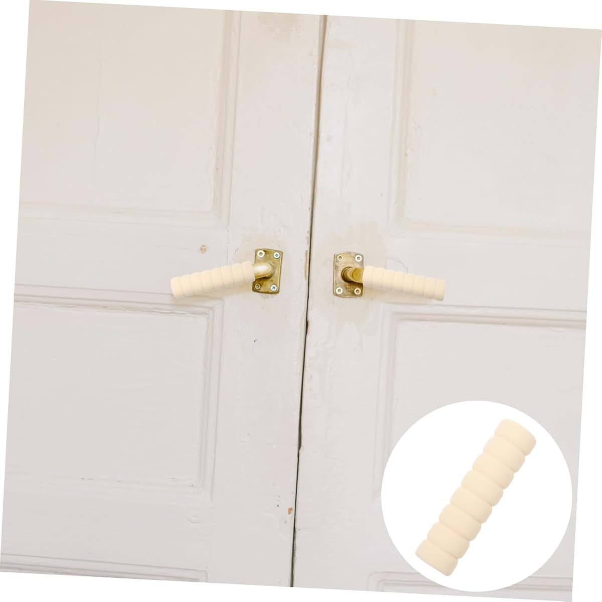 BabyOneStop 10-Piece Door Handle Cover Cushion NBR Soft Elastic Bumper