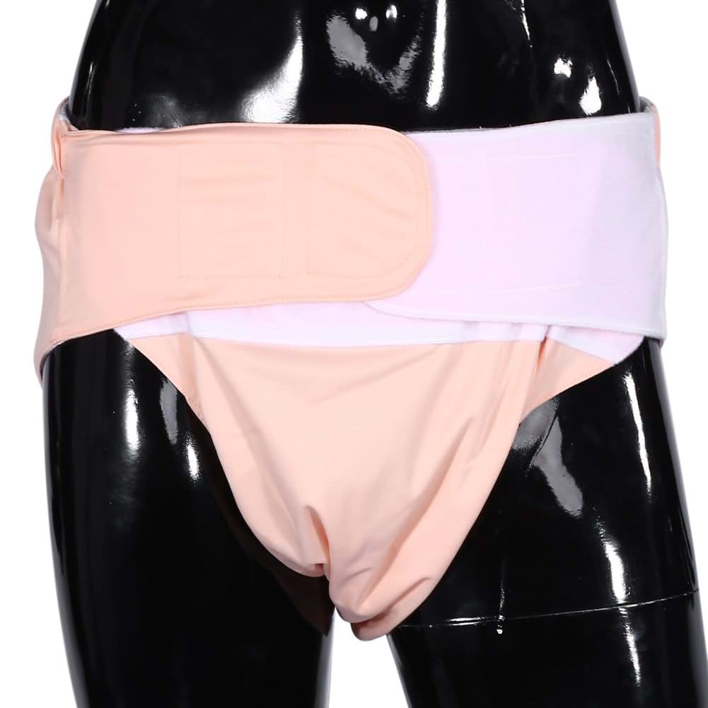 Zetiling Reusable Adult Cloth Diaper Cover with Adjustable Hook and Loop Waist, Light Pink (photo 2)