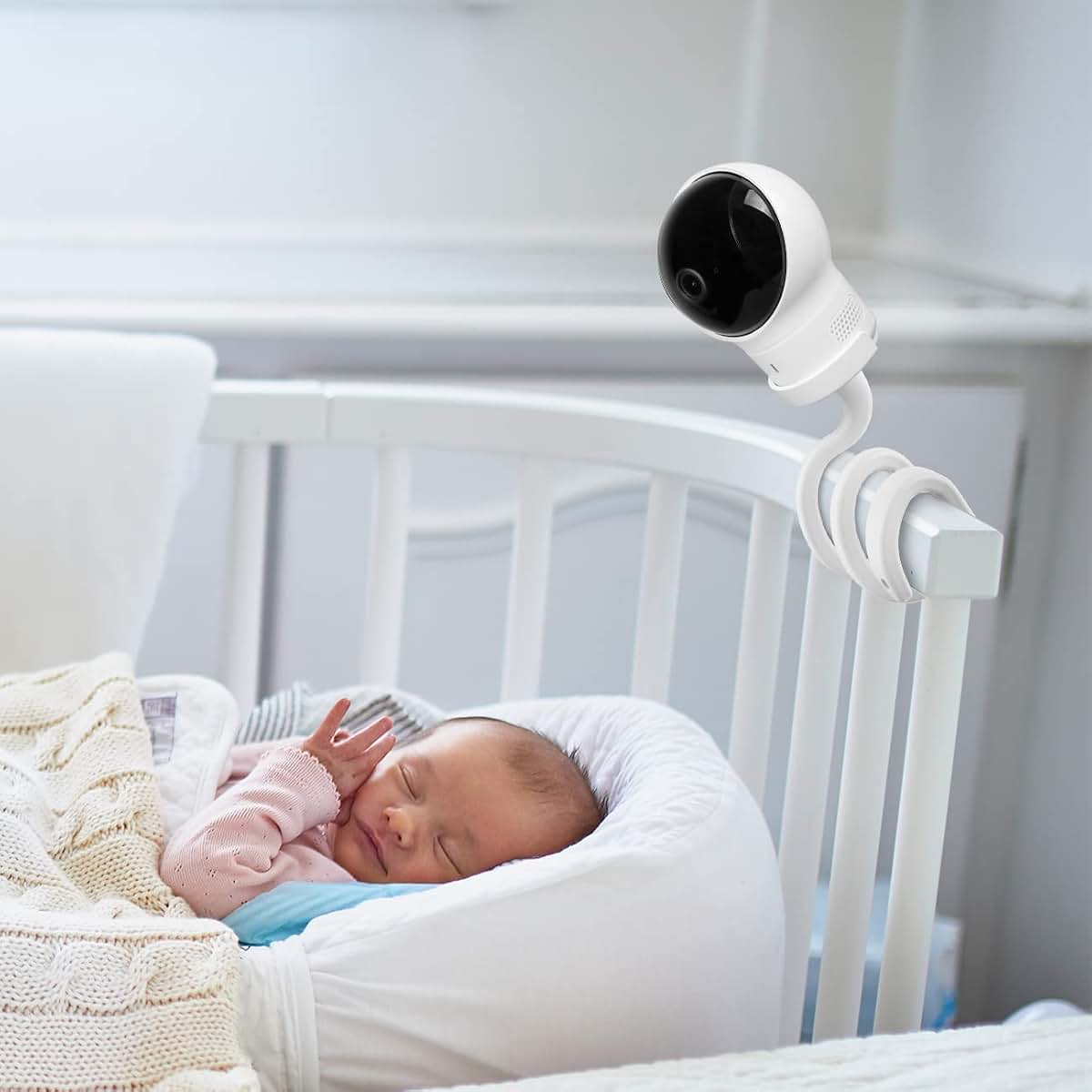 Aobelieve Flexible Mount for Eufy Spaceview & Spaceview Pro Baby Monitor