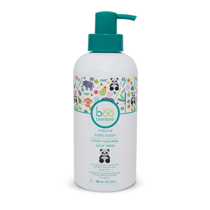 Boo Bamboo Unscented Natural Body Lotion, 600 ML