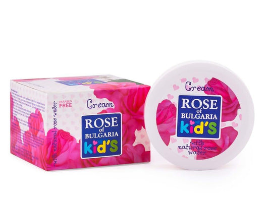 Biofresh Cosmetics Rose of Bulgaria PARABEN FREE Baby Kids Children Cream for Mild and Sensitive Skin With Natural Rose