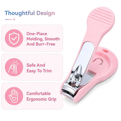 FNANJWQ 3Pc Baby Fingernail Clippers,Baby Nail Trimmer, Infant Nail Cutter (photo 3)