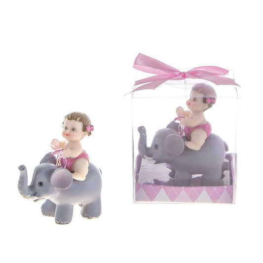 Lunaura Baby Keepsake - Set of 12 Pink Elephant Favors