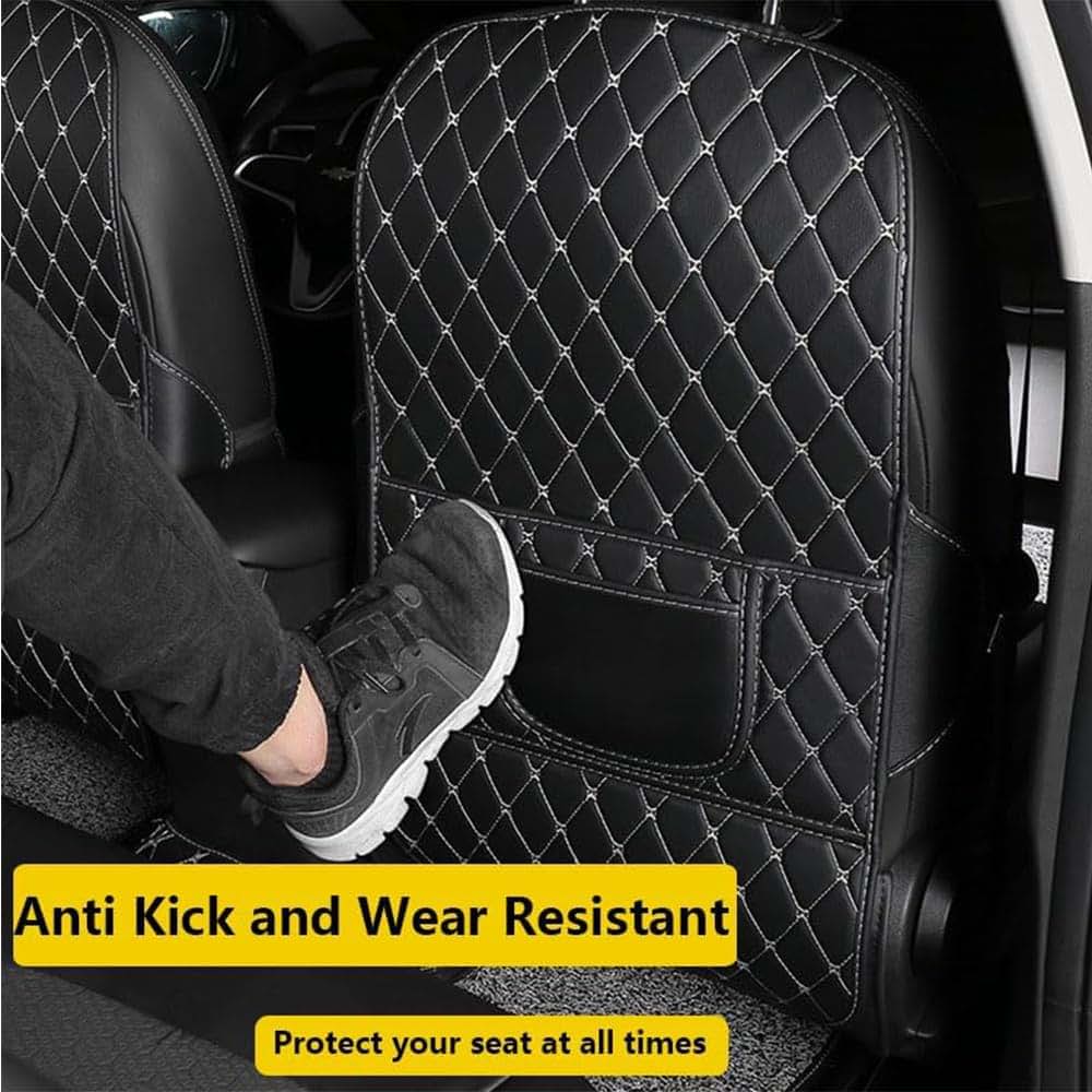 MZYLW 2 Pcs Car Seat Back Anti Kick Pad for Volvo (photo 2)