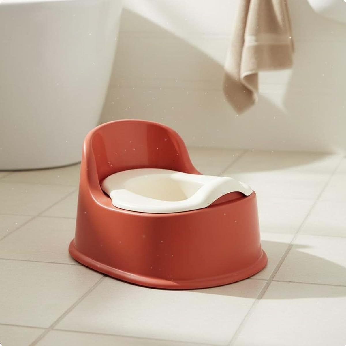 ＡＷＨＡＯ Young Child Potty Chair Red Potty Training Toilet (photo 2)
