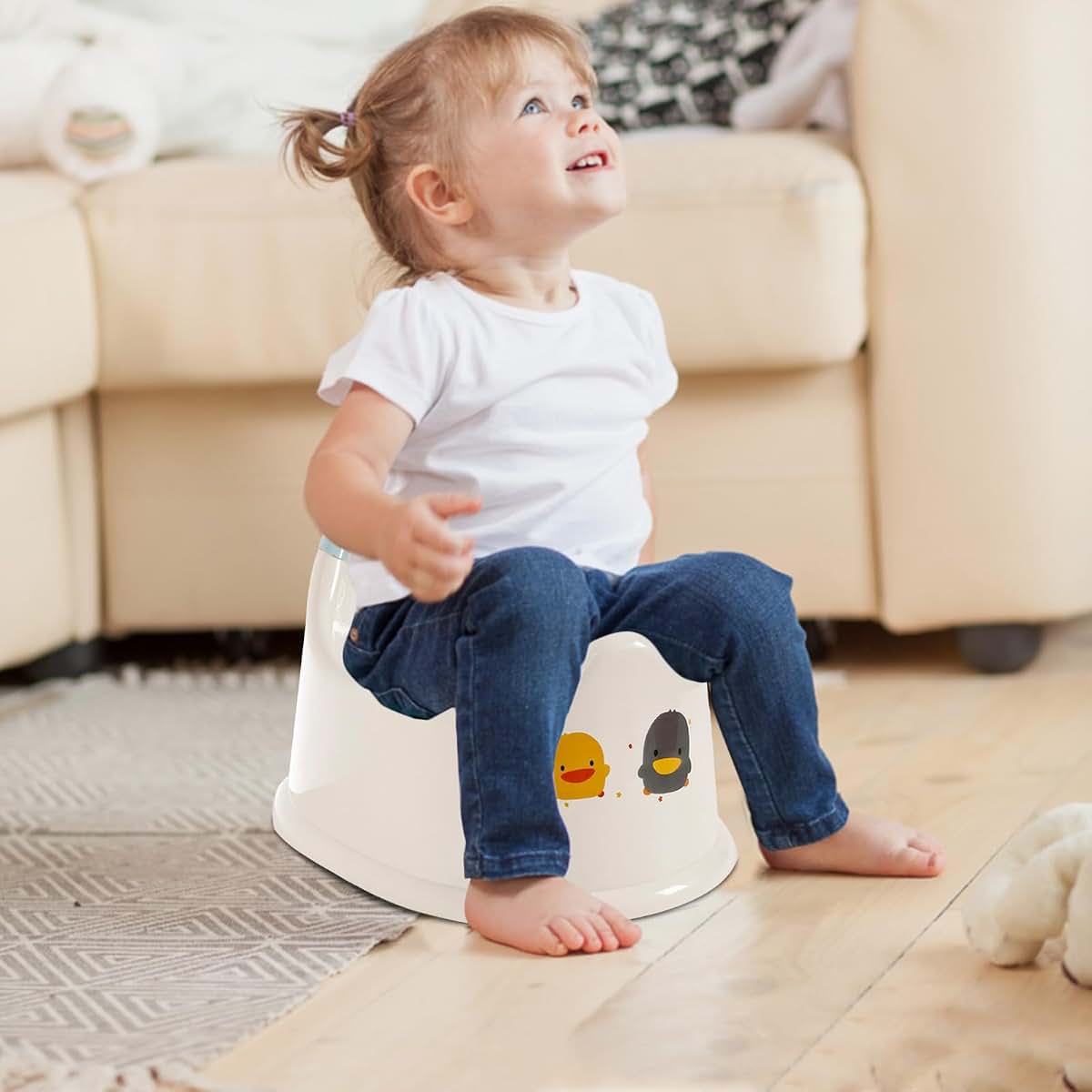GEUGECY Portable Potty Training Toilet Seat for Toddlers (photo 2)