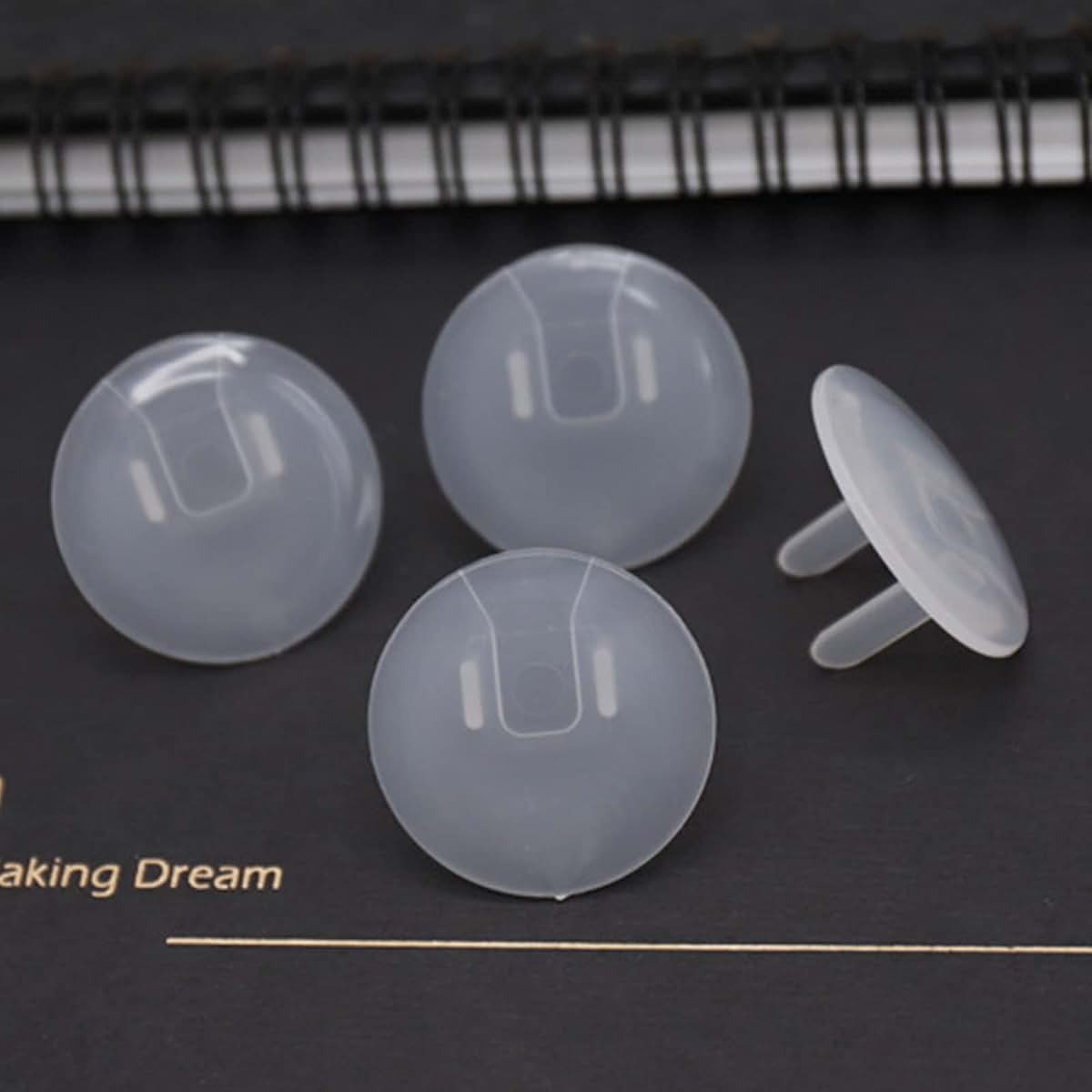 KAILIYA Plastic Outlet Covers Shock Prevention Safety Caps 60pcs (photo 2)
