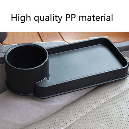 Waghaven Sofa Drink Holder Tray for Seat Cushions, Black Plastic (photo 3)