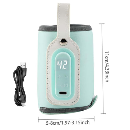 Gcroet USB Baby Bottle Warmer With Temp Control