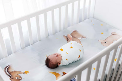Rookie Humans Super Soft Viscose From Bamboo Muslin Swaddle Blankets